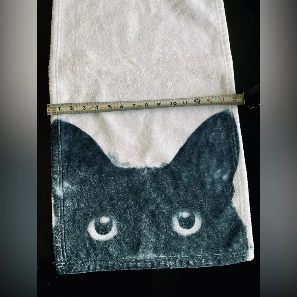 Black Cat Towel
